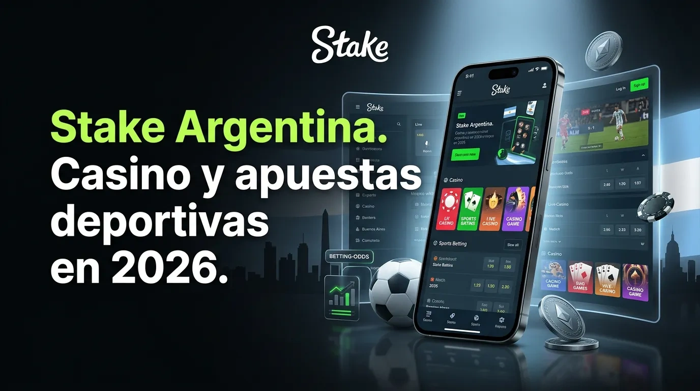Stake Argentina con casino y apuestas deportivas en 2026